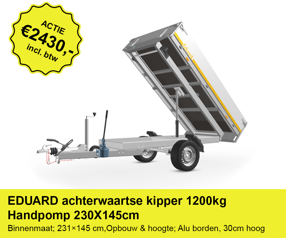 EDUARD-achterwaartse-kipper-1200kg-Handpomp-230X145cm