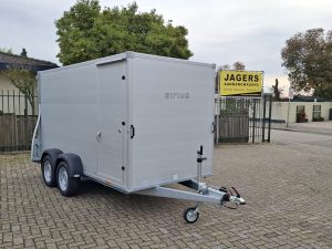 Sirius gesloten aanhangwagen met zijdeur tandem 2500kg aluminium