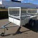 Syma aluminium bakwagen met loofrek