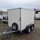 Gesloten aanhangwagen dubbelas ongeremd 750kg 250x150x150